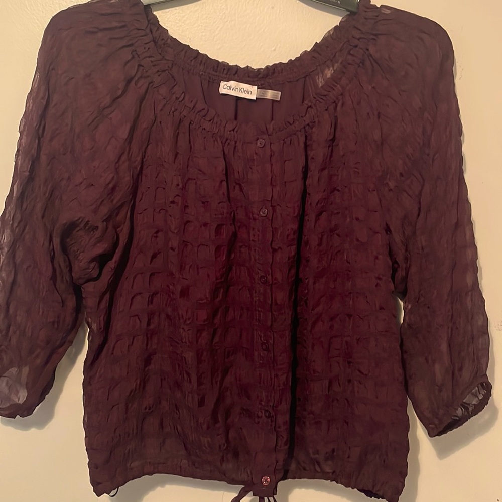 Beautiful sheer blouse